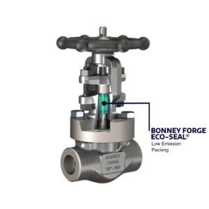 شیر فلکه فولادی بانی فورج BONNEY FORGE